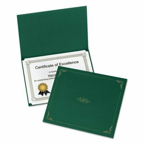 Oxford Certificate Holder, 11 1/4 X 8 3/4, Green, 5PK 29900605BGD